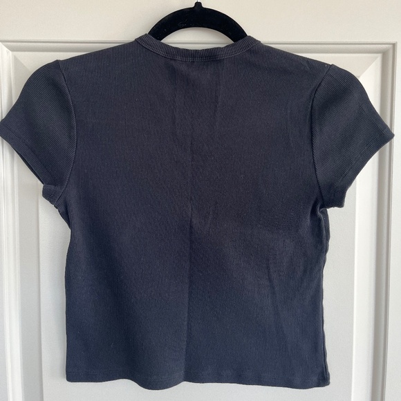 Anthropologie The Blair Baby Tee by Maeve: Cropped Edition - Picture 2 of 4